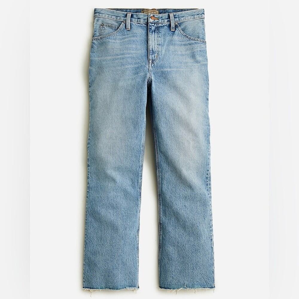 J. Crew Limited-Edition Point Sur Authentic Bootcut Jean in Carmen Wash 27